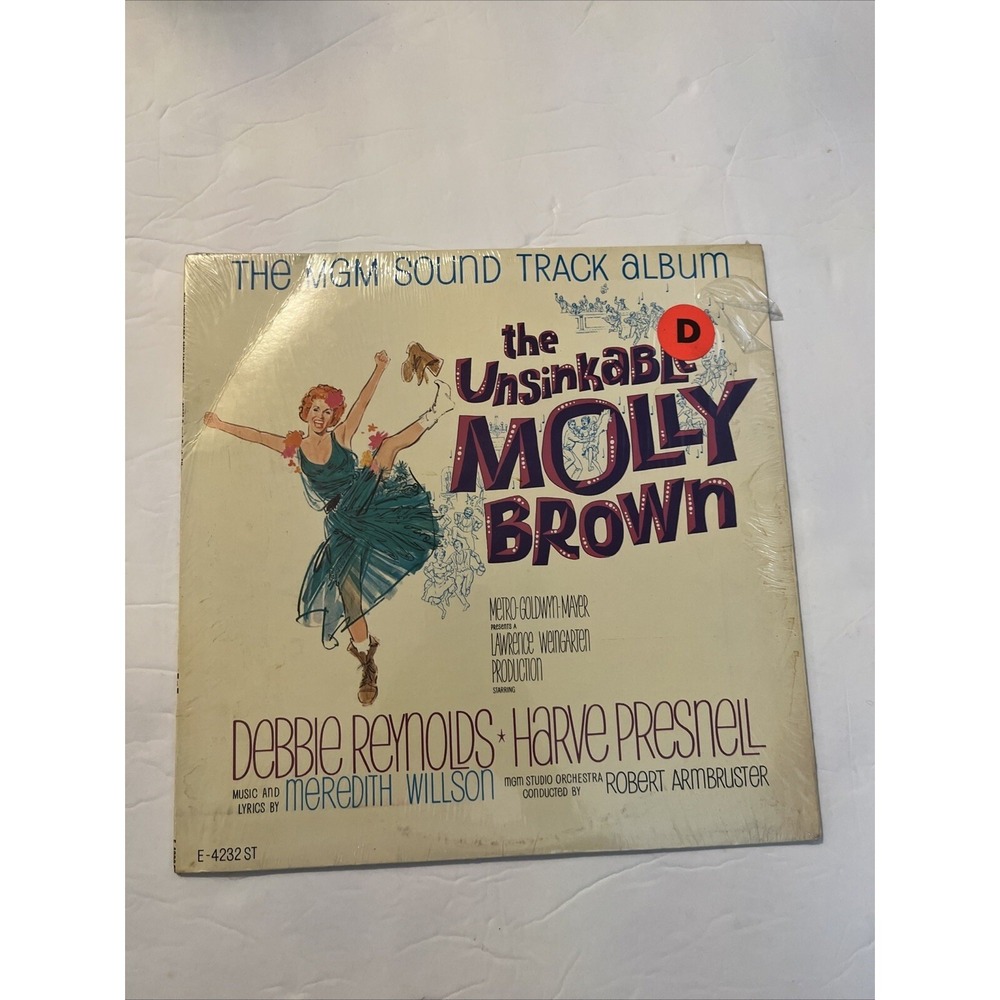 The Unsinkable Molly Brown MGM k Album Vinyl Debbie Reynolds Harve Presnell